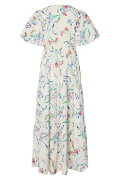 YAS neena Ss Ankle Dress Pb< Kjoler