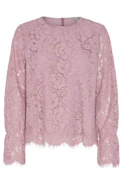 perla Ls Lace Top*YAS Clearance