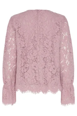 perla Ls Lace Top*YAS Clearance