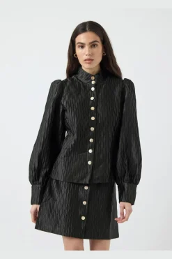 YAS ripple Ls Shirt< Bluser & Skjorter|Ammevenligt Tøj