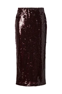 YAS royalina Hmw Sequin Ankle Skirt -Show< Nederdele