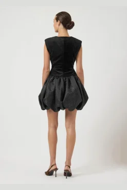 YAS sarah Sl Bubble Hem Dress Gf< Kjoler