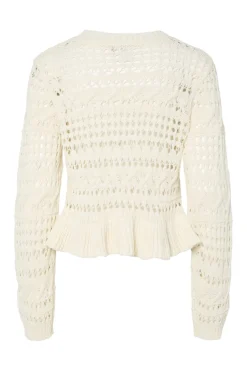 YAS tucca Ls Short Knit Pullover< Bluser & Skjorter|Strik