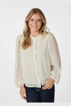 Yrima Dot Blouse 166076*Neo Noir New