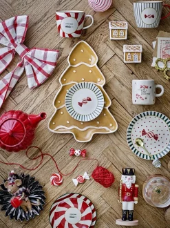 Yule Tallerken, Natur, Stentøj 82062831*Bloomingville Sale