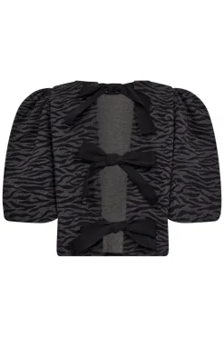 Zebracc Bow Blouse 35586*Co´Couture Clearance